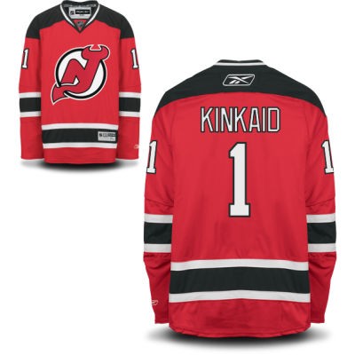 Keith Kinkaid New Jersey Devils #1 Home Big And Tall Jersey - Red