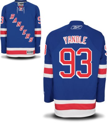 Keith Yandle New York Rangers #93 Home Big And Tall Jersey - Blue