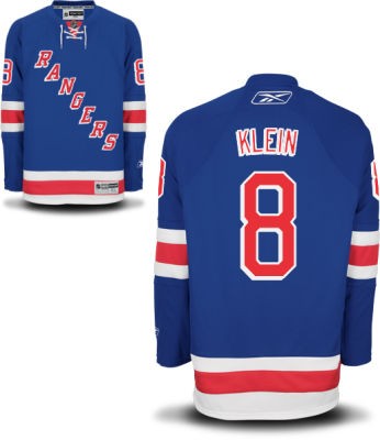 Kevin Klein New York Rangers #8 Home Big And Tall Jersey - Blue