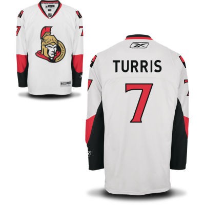 Kyle Turris Ottawa Senators #7 Road Big And Tall Jersey - White