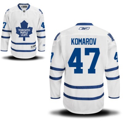 Leo Komarov Toronto Maple Leafs #47 Road Big And Tall Jersey - White