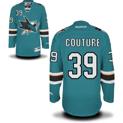 Logan Couture San Jose Sharks #39 Home Big And Tall Jersey - Teal