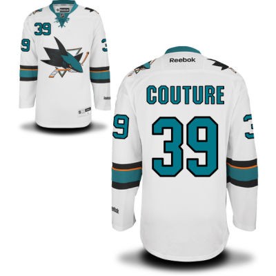 Logan Couture San Jose Sharks #39 Road Big And Tall Jersey - White