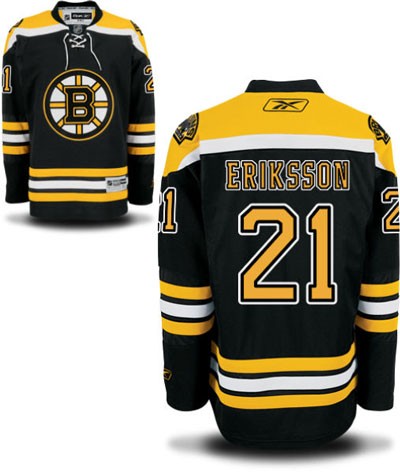 Loui Eriksson Boston Bruins #21 Home Big And Tall Jersey - Black