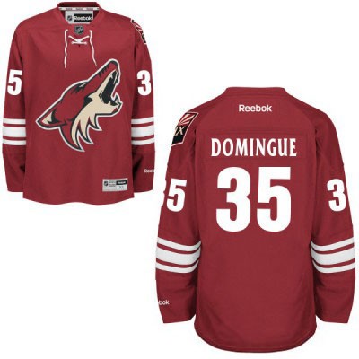 Louis Domingue Arizona Coyotes #35 Home Big And Tall Jersey - Red