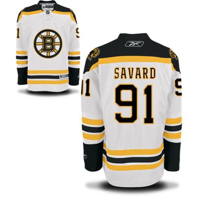 Marc Savard Boston Bruins #91 Road Big And Tall Jersey - White