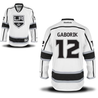 Marian Gaborik Los Angeles Kings #12 Road Big And Tall Jersey - White