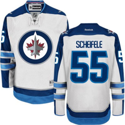 Mark Scheifele Winnipeg Jets #55 Road Big And Tall Jersey - White