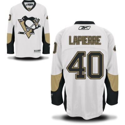 Maxim Lapierre Pittsburgh Penguins #40 Road Big And Tall Jersey - White