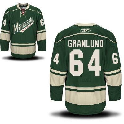 Mikael Granlund Minnesota Wild #64 Alternate Big And Tall Jersey - Green