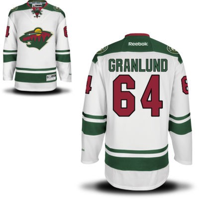 Mikael Granlund Minnesota Wild #64 Road Big And Tall Jersey - White