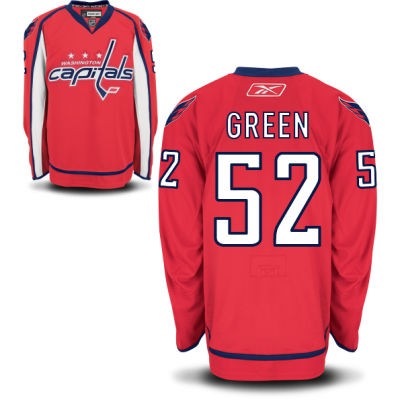 Mike Green Washington Capitals #52 Home Big And Tall Jersey - Red