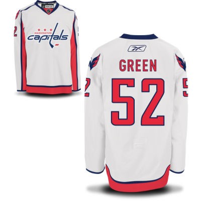 Mike Green Washington Capitals #52 Road Big And Tall Jersey - White