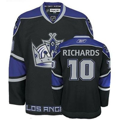 Mike Richards Los Angeles Kings #10 Third Big And Tall Jersey - Black