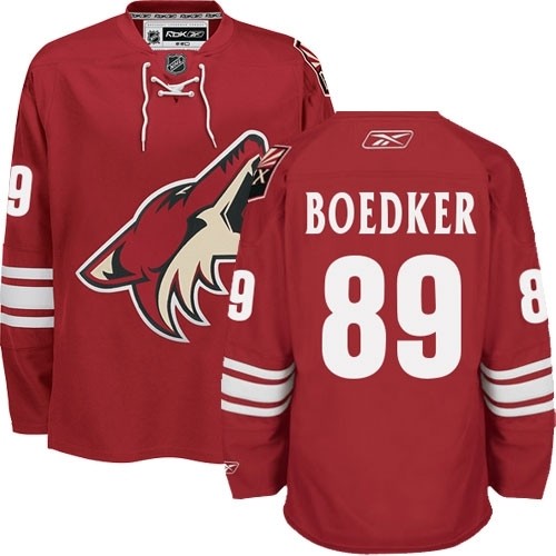 Mikkel Boedker Arizona Coyotes #89 Home Big And Tall Jersey - Red