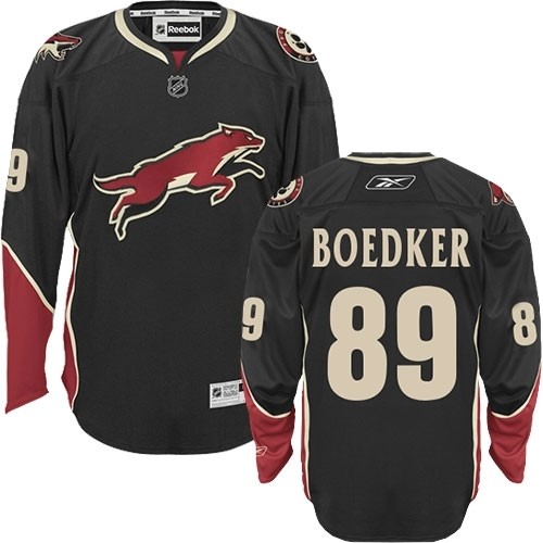 Mikkel Boedker Arizona Coyotes #89 Third Big And Tall Jersey - Black