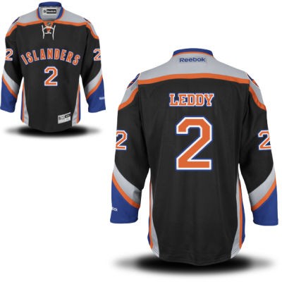 Nick Leddy New York Islanders #2 Alternate Big And Tall Jersey - Black