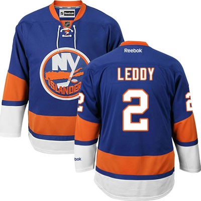 Nick Leddy New York Islanders #2 Home Big And Tall Jersey - Blue