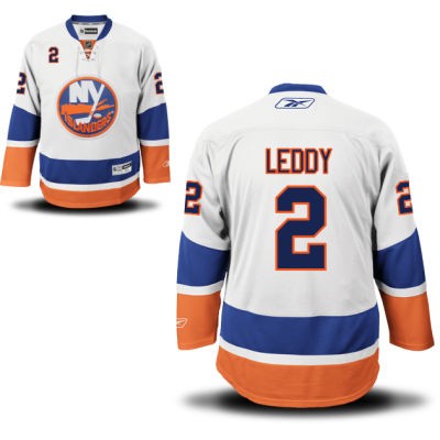 Nick Leddy New York Islanders #2 Road Big And Tall Jersey - White