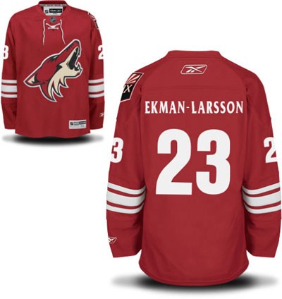 Oliver Ekman Larsson Arizona Coyotes #23 Home Big And Tall Jersey - Red