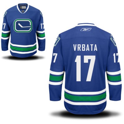 Radim Vrbata Vancouver Canucks #17 Alternate Big And Tall Jersey - Blue