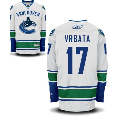 Radim Vrbata Vancouver Canucks #17 Road Big And Tall Jersey - White