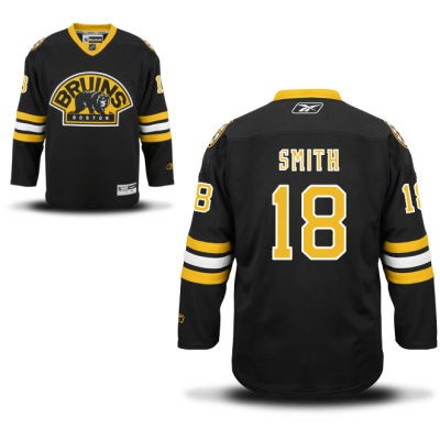 Reilly Smith Boston Bruins #18 Third Big And Tall Jersey - Black