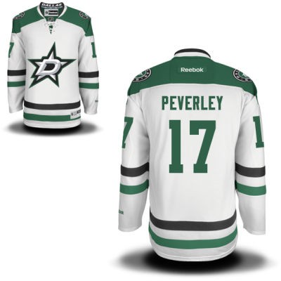 Rich Peverley Dallas Stars #17 Road Big And Tall Jersey - White