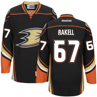 Rickard Rakell Anaheim Ducks #67 Home Big And Tall Jersey - Black