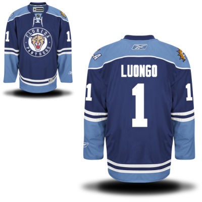 Roberto Luongo Florida Panthers #1 Alternate Big And Tall Jersey - Blue