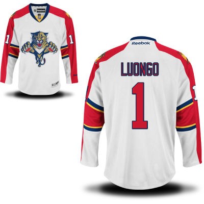 Roberto Luongo Florida Panthers #1 Road Big And Tall Jersey - White