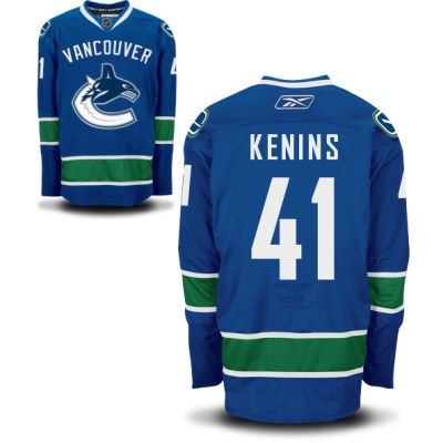 Ronalds Kenins Vancouver Canucks #41 Home Big And Tall Jersey - Blue