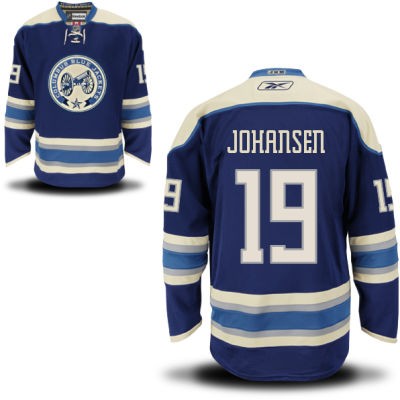 Ryan Johansen Columbus Blue Jackets #19 Alternate Big And Tall Jersey - Blue