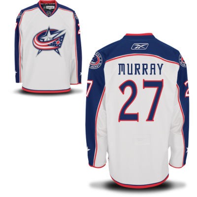 Ryan Murray Columbus Blue Jackets #27 Road Big And Tall Jersey - White