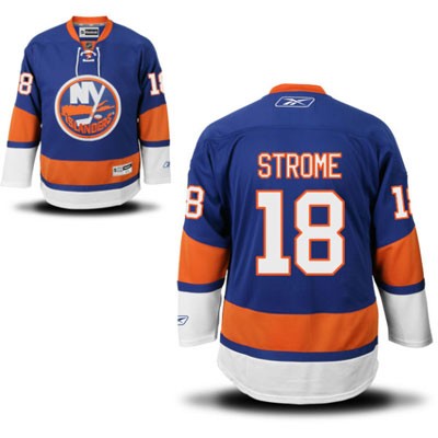 Ryan Strome New York Islanders #18 Home Big And Tall Jersey - Blue