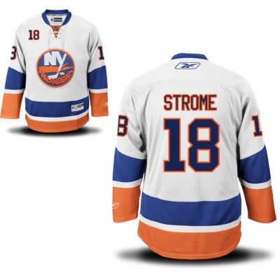 Ryan Strome New York Islanders #18 Road Big And Tall Jersey - White