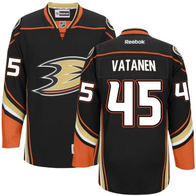 Sami Vatanen Anaheim Ducks #45 Home Big And Tall Jersey - Black