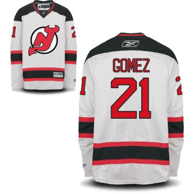 Scott Gomez New Jersey Devils #21 Road Big And Tall Jersey - White