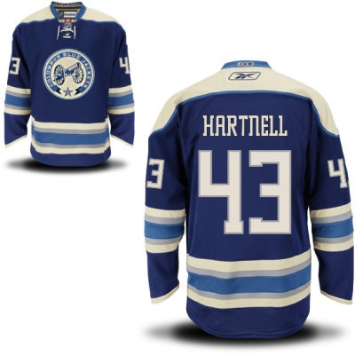 Scott Hartnell Columbus Blue Jackets #43 Alternate Big And Tall Jersey - Blue