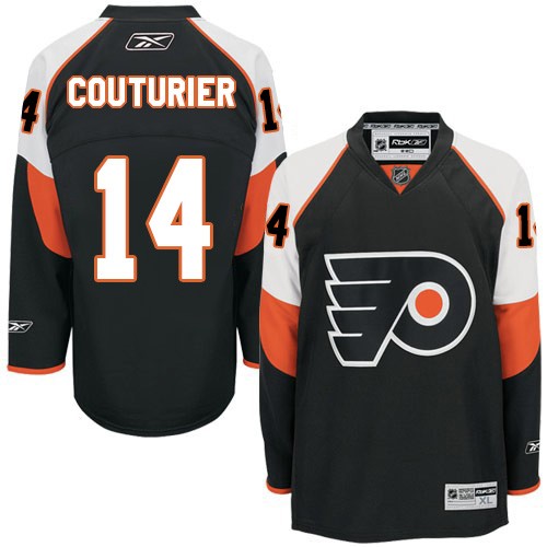 Sean Couturier Philadelphia Flyers #14 Alternate Big And Tall Jersey - Black