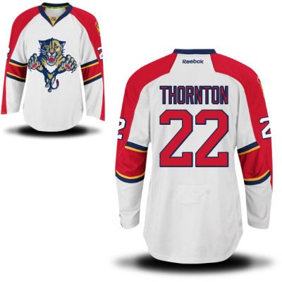 Shawn Thornton Florida Panthers #22 Road Big And Tall Jersey - White