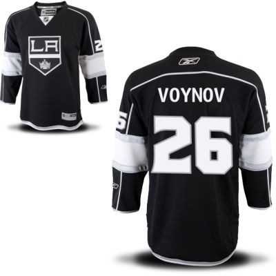 Slava Voynov Los Angeles Kings #26 Home Big And Tall Jersey - Black