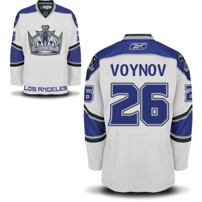 Slava Voynov Los Angeles Kings #26 Road Crown Big And Tall Jersey - White