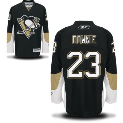 Steve Downie Pittsburgh Penguins #23 Home Big And Tall Jersey - Black