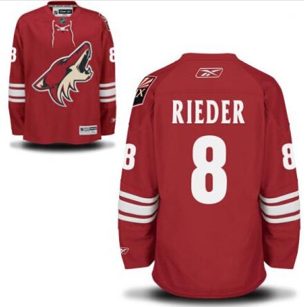 Tobias Rieder Arizona Coyotes #8 Home Big And Tall Jersey - Red