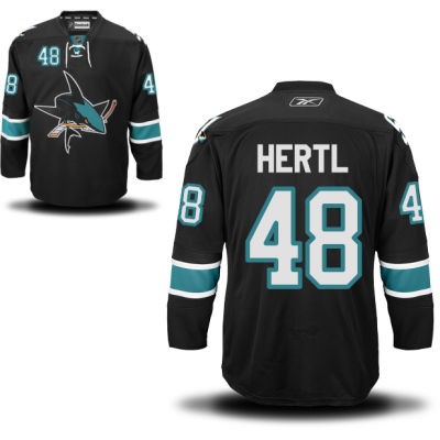 Tomas Hertl San Jose Sharks #48 Alternate Big And Tall Jersey - Black