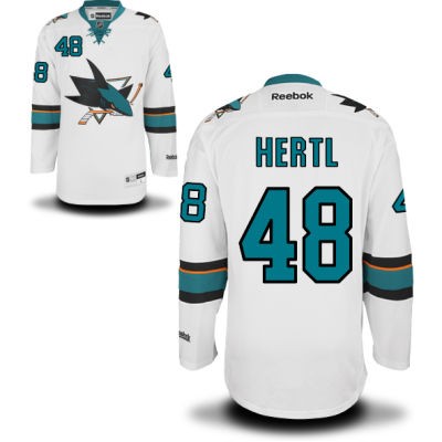 Tomas Hertl San Jose Sharks #48 Road Big And Tall Jersey - White