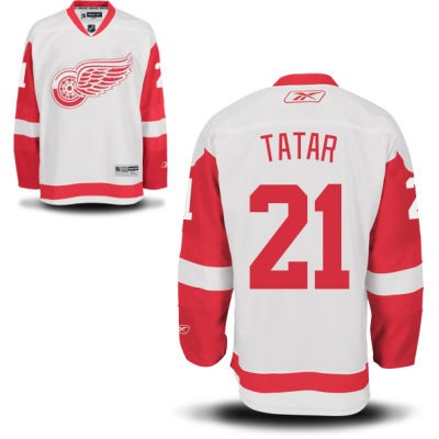 Tomas Tatar Detroit Red Wings #21 Road Big And Tall Jersey - White