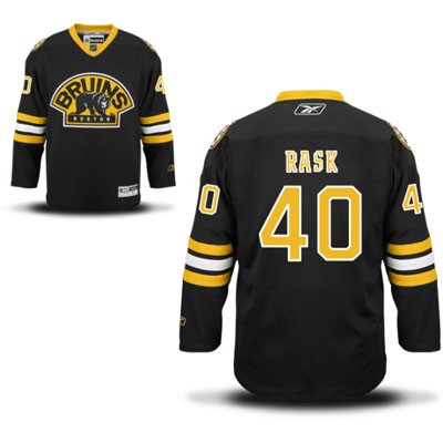 Tuukka Rask Boston Bruins #40 Third Big And Tall Jersey - Black