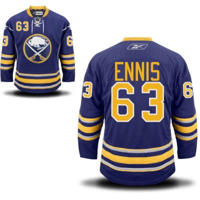 Tyler Ennis Buffalo Sabres #63 Home Big And Tall Jersey - Blue